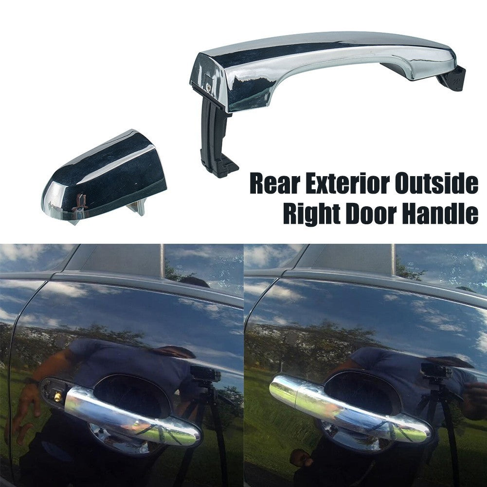 For Kia Sorento Replacement Part Rear Right Exterior Door Handle ABS Chrome
