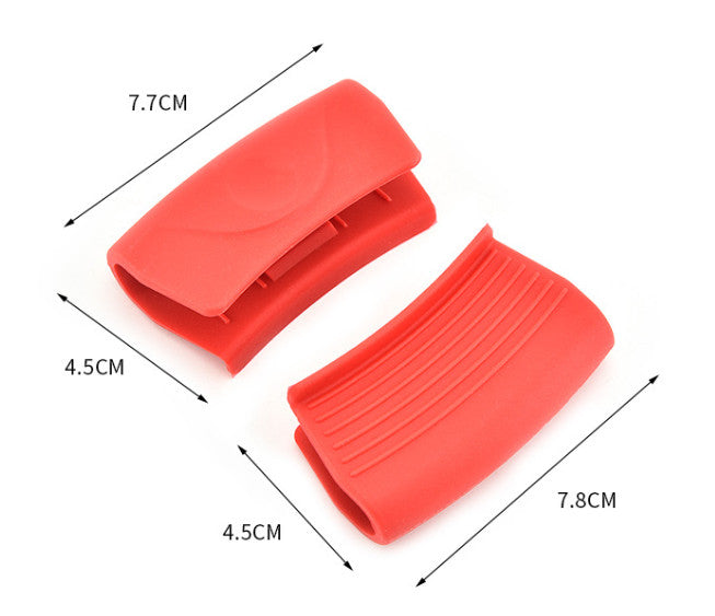 2/4PCS Oven Gloves Silicone Heat Resistant Cooking Gloves Cooking And Baking