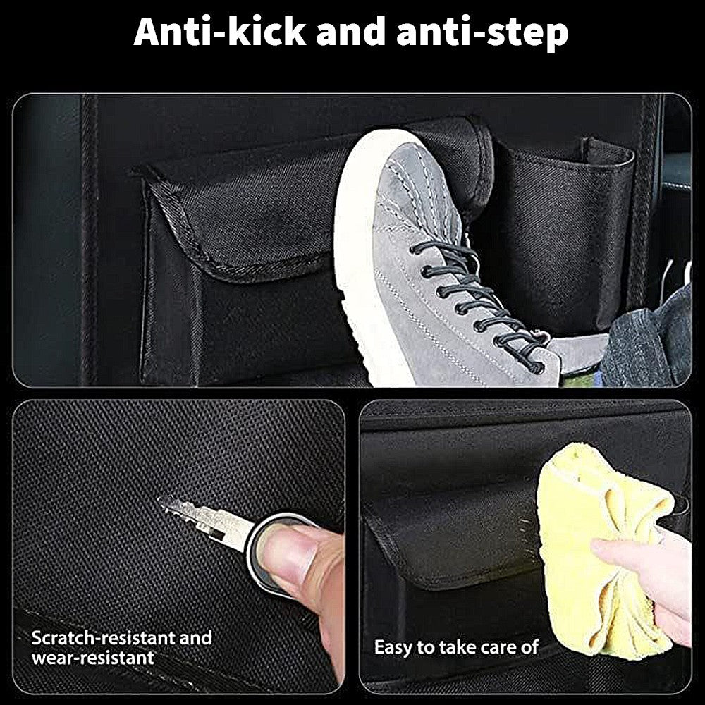 Car Seat Back Organiser Tidy Multi Pocket Storage Bag Organizer Holder Travel UK