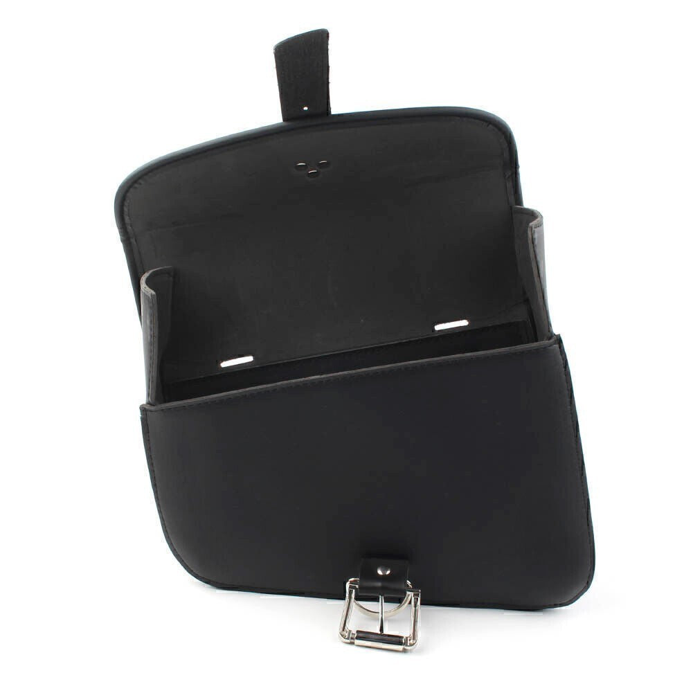 Left Side PU Leather Saddlebag Saddle Bag for Harley Sportster Iron 72 883 1200