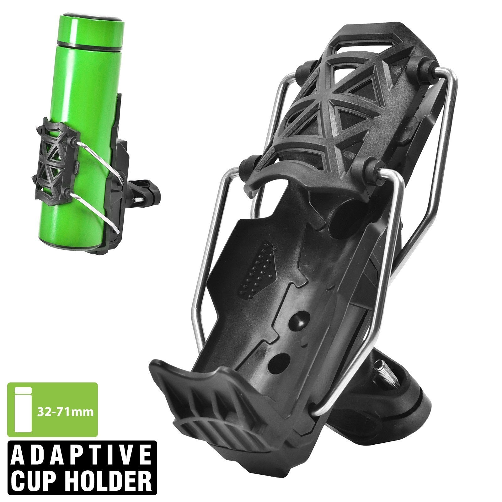 Self-Adjusting Cup Holder Handlebar Drink Bottle Holder For Bicycle Motorcycle