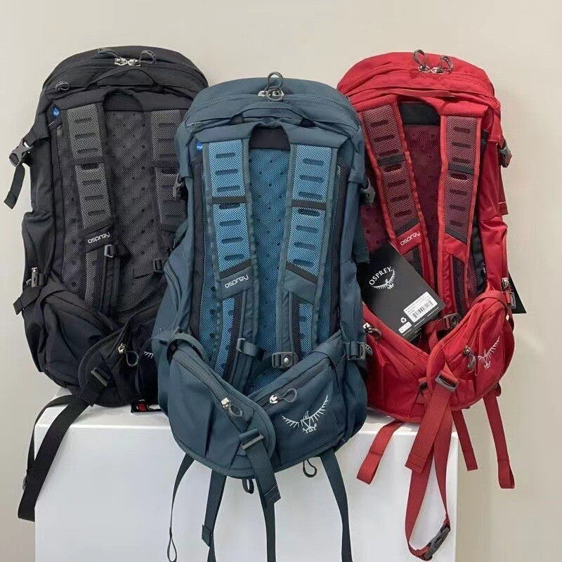 Os*rey Hiking Mountaineering Bag Outdoor Sports Backpack Waterproof 22L 30L 34L*