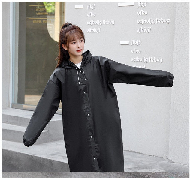 Raincoat Waterproof Poncho Reusable EVA Adult Camping Festival Rain Coat Jackets
