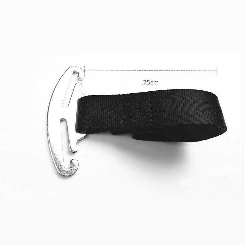 Black Universal Full Parts Baby Car Seat Belt Replace Clips 5 Point Buckle Strap