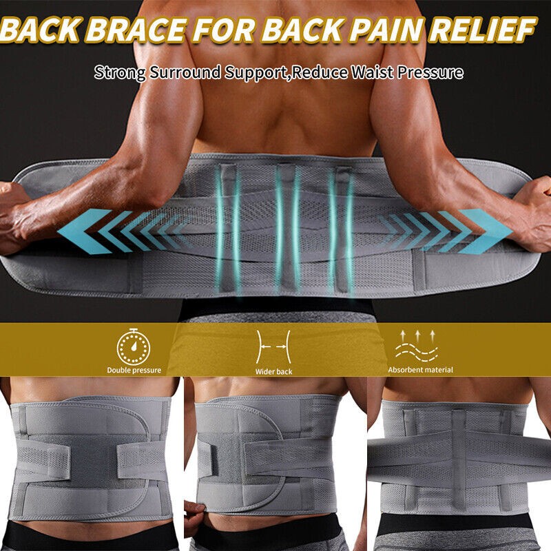 Men & Women Umbilical Hernia Support Belt Wide Abdominal Binder Navel Truss NHS