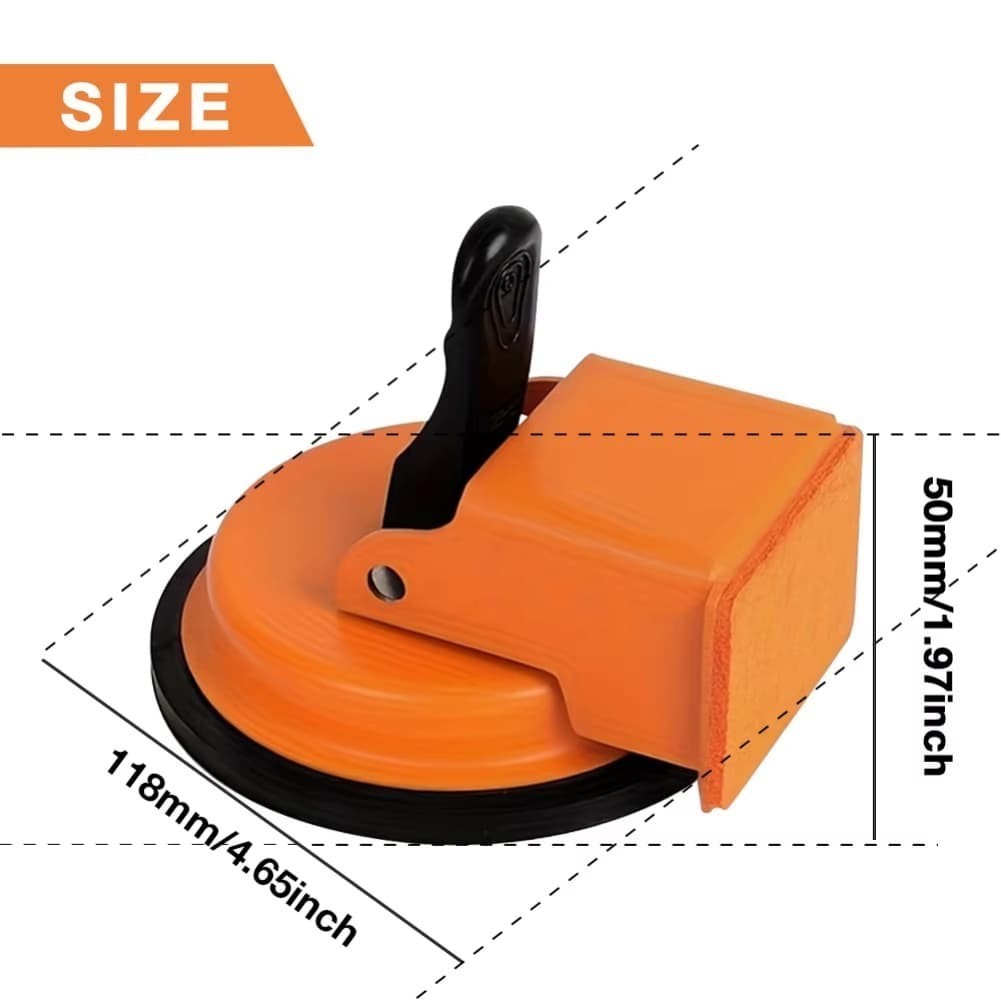 Floor Gap Fixer Tool Plank Grabber with Suction Cup & 3 Pads Floor Gap Repair