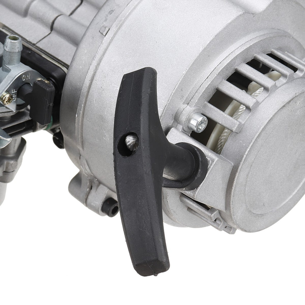 49CC 50CC 2-Stroke Pull Start Engine Motor W/ Auto CDI & Throttle Handle