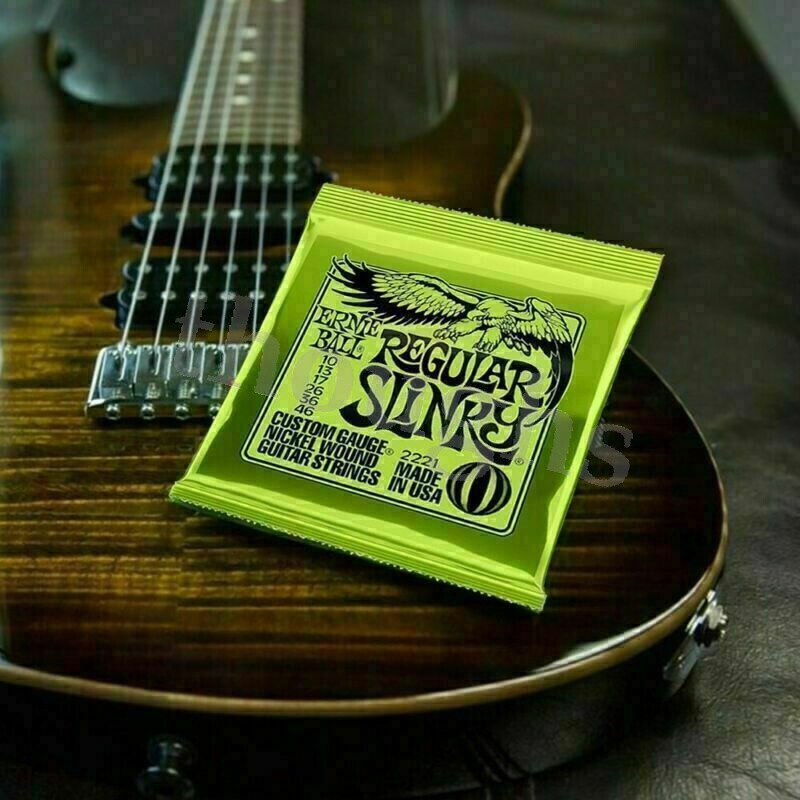 3Pack Ernie Ball Regular Slinky Nickel Wound Electric Guitar Strings 2221 KM1