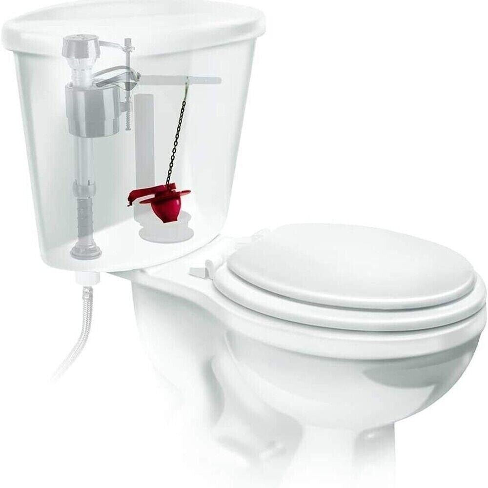 Replacement Toilet Seal Flapper Toilet Drain Valve Water-Saving Toilet Washer