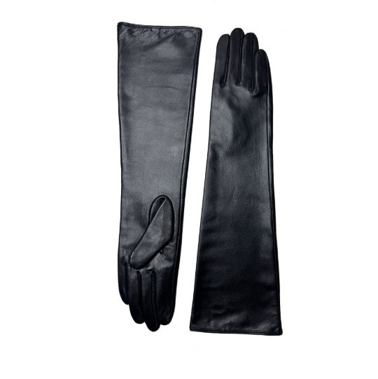45cm Women  Real Leather Gloves Above Elbow Long Evening Gloves
