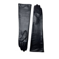 45cm Women  Real Leather Gloves Above Elbow Long Evening Gloves