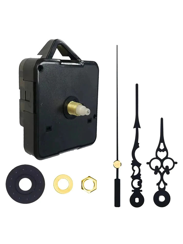 Quartz Silent Wall Clock Mechanism Battery Operated DIY Repair Replacement Parts