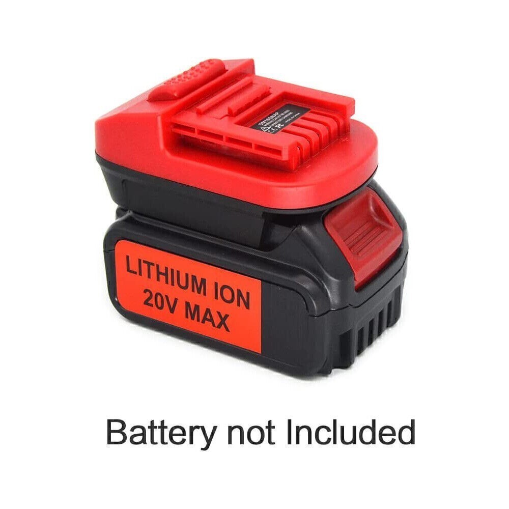 Adapter for Dewalt & Milwaukee Tools 18V Li-ion Battery to Snap-on 18V Cordless