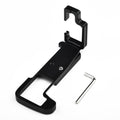 Quick Release L-Bracket Mount Camera Grip For Olympus OM-D (E-M1 Mark II) Black