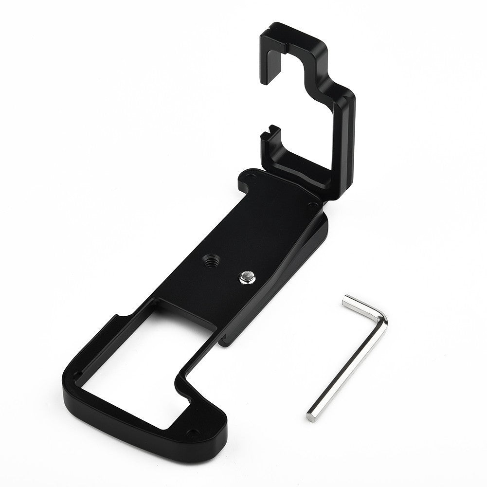 Quick Release L-Bracket Mount Camera Grip For Olympus OM-D (E-M1 Mark II) Black