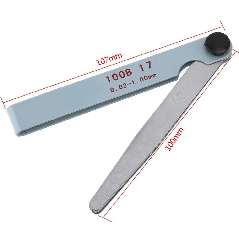 Metal Metric Gap Filler Gage Measurment Tool  For Engine Valve Adjustment