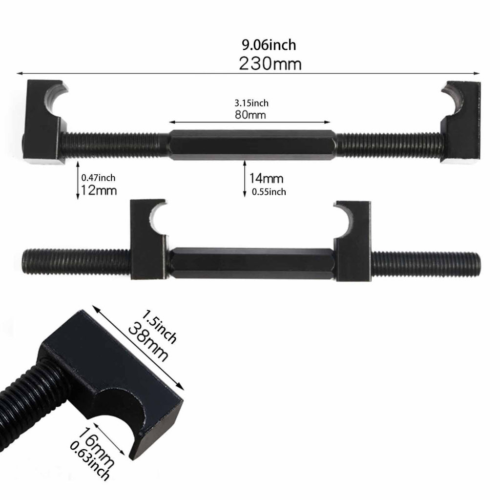2x Coil Spring Compressor Tool for Motorcycles Automobiles Suspension