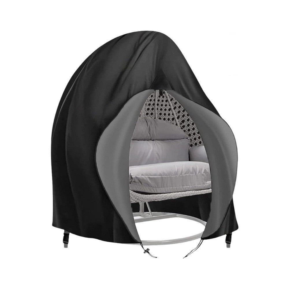 Double Egg Chair Cover 230 x 200 cm 210D Oxford with Zipper and Storage Bag.*