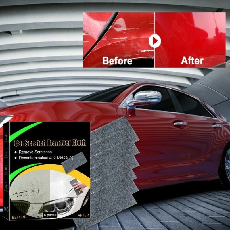 Fixapro Scratch Remover,Magic Car Cleaning Cloth,Wipes to Remove Car Scratches
