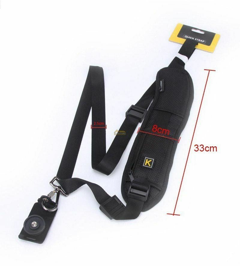 Quick Sling Camera Single Shoulder Belt Strap SLR DSLR Cameras Canon Sony Nikon