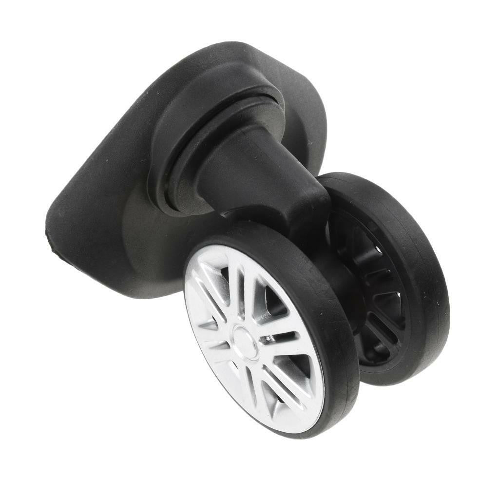 4Pcs Universal Luggage Wheels Replacement 360° Swivel Casters Travel Suitcase