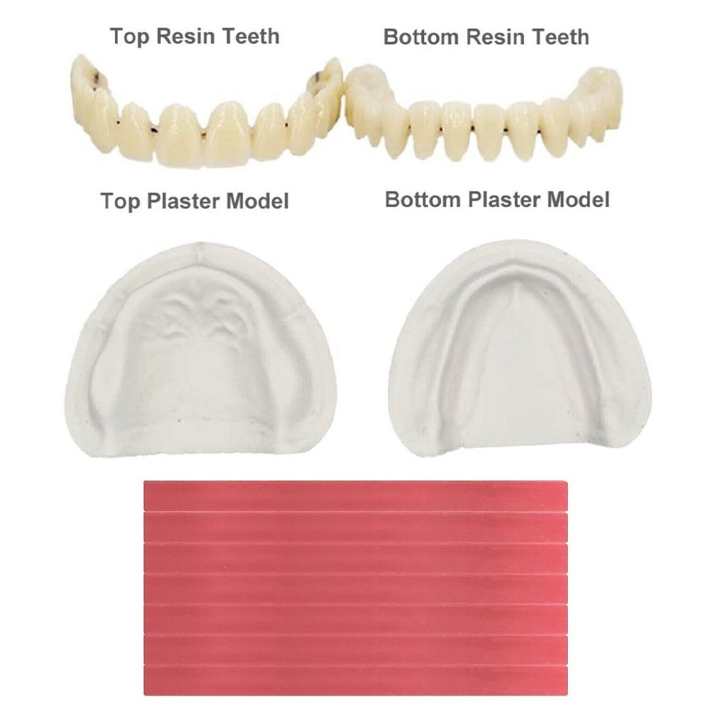 DIY Denture Fake Teeth-Full/Partial Denture at Home Repair Missing Teeth Set UK-