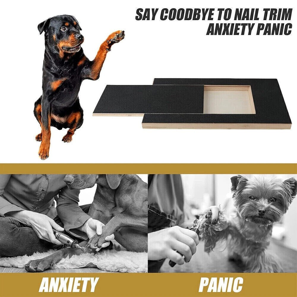 Dog Scratch Pad For Nails Double Sided Scratch Board For Dog
