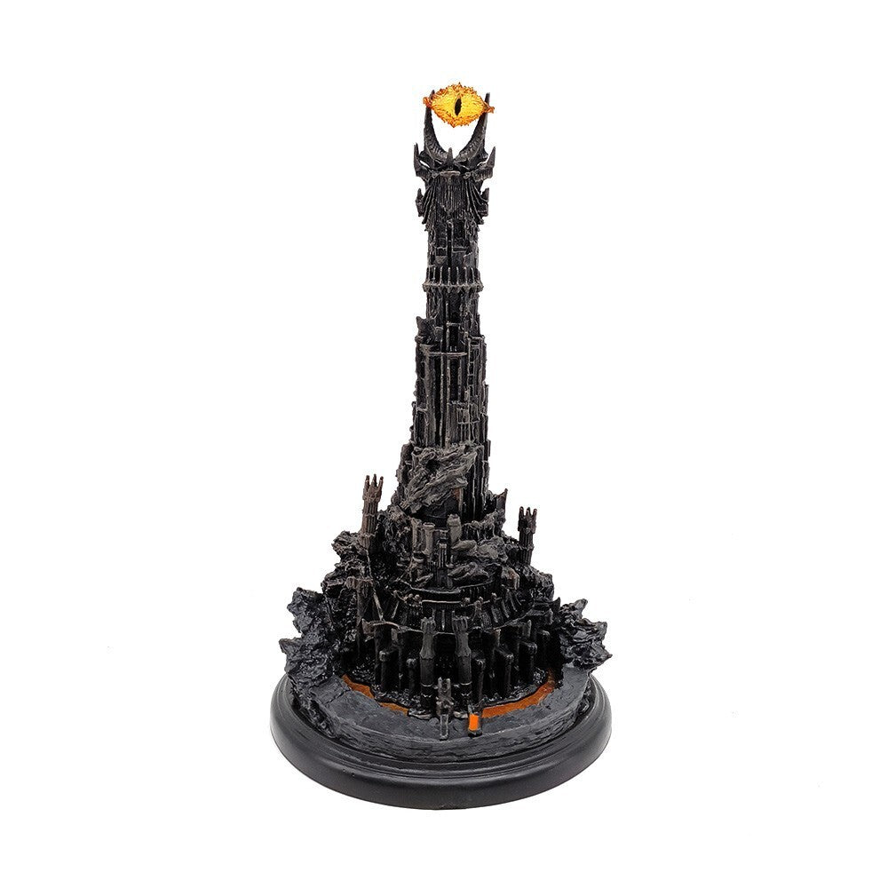 The Lord of the Rings Sauron Tower Eye of Barad-dur Movie Scene Statue Decor Toy