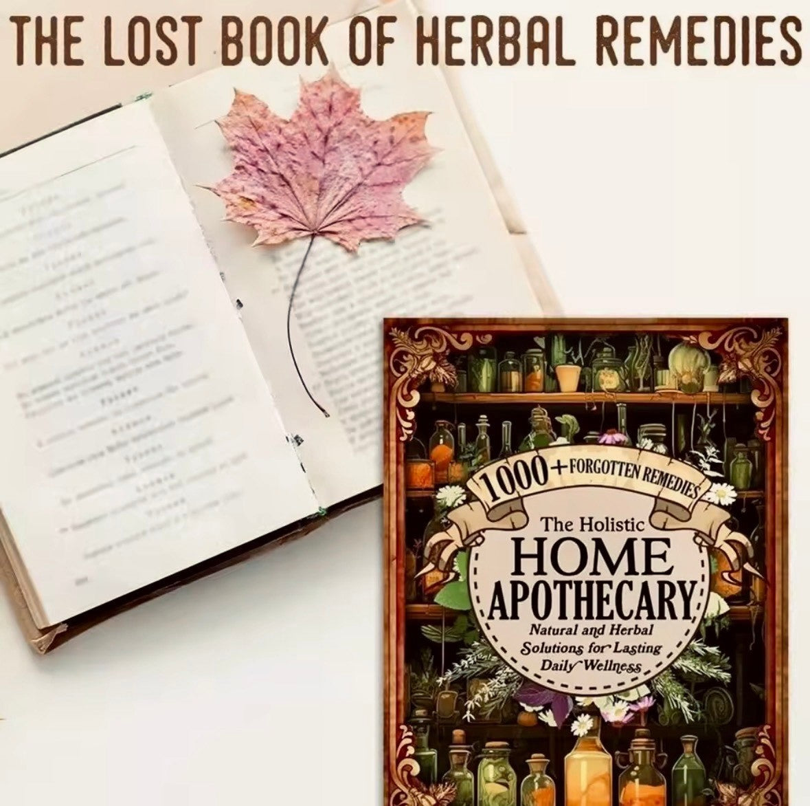 1000+ Herbal Remedies Holistic Health Guide The Holistic Home Apothecary Book