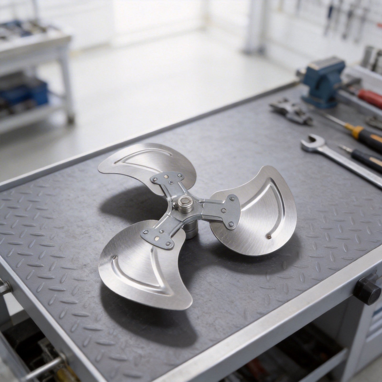 Heavy Duty Industrial Floor Fan Blades Crafted from Long Lasting Aluminum Alloy