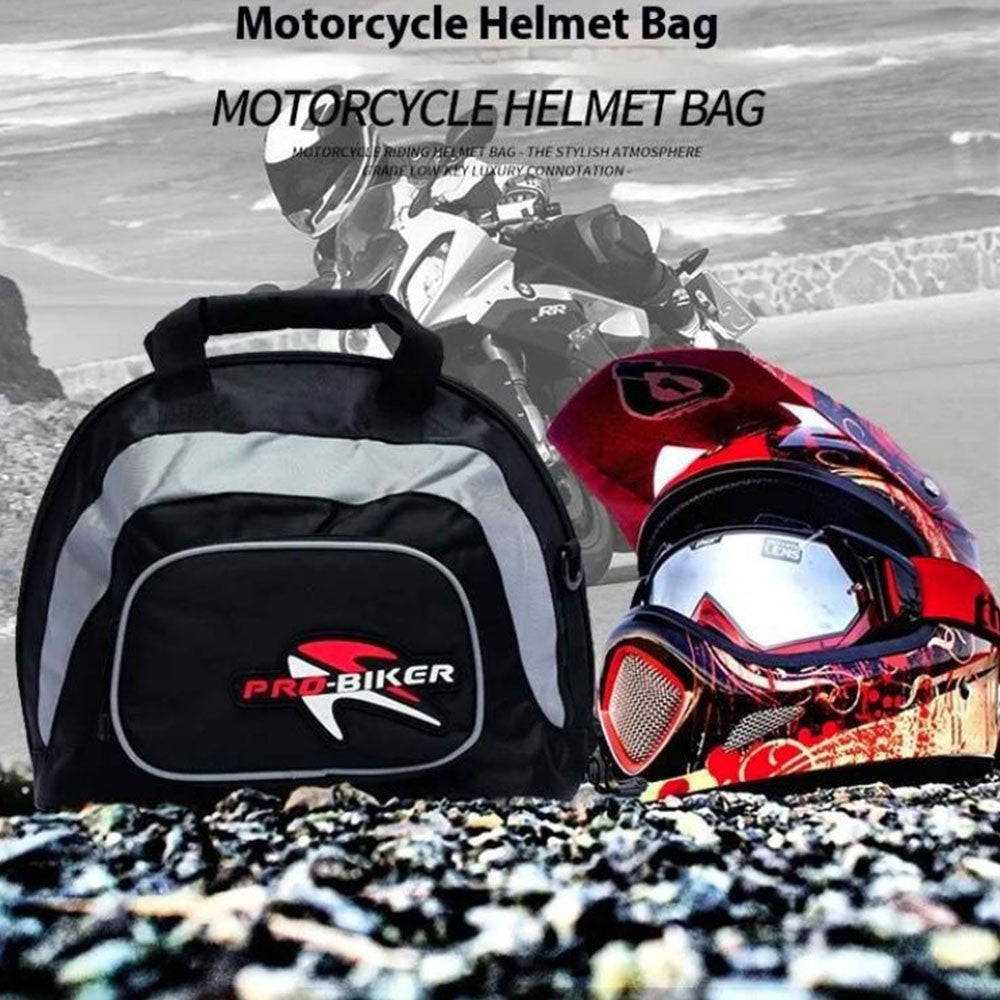 Motorcycle Helmet Bag Motorbike Crash Lid Storage Carry Full Helmet Bag