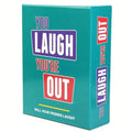 You Laugh You're Out Board Game Christmas Party Family Gathering Card Games