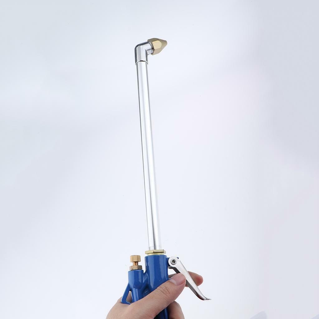 Heavy Duty Steel Air Blow Gun Compressed Line Duster Nozzle Tool Kit UK