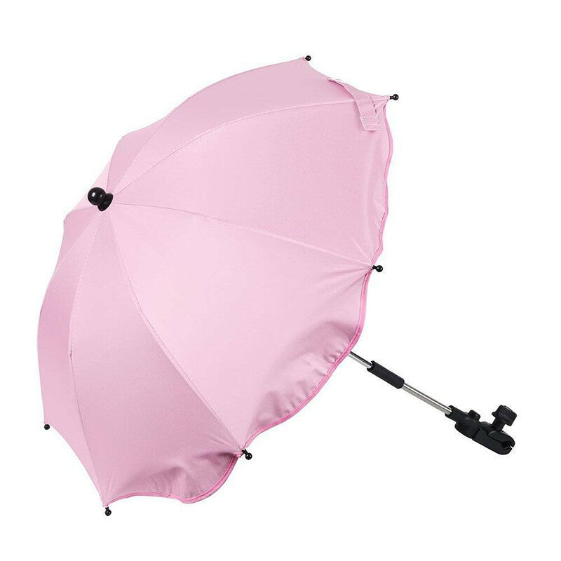 Parasol Prams Pushchair Universal Sun Shade Stroller Buggy Kids Baby Umbrella UK