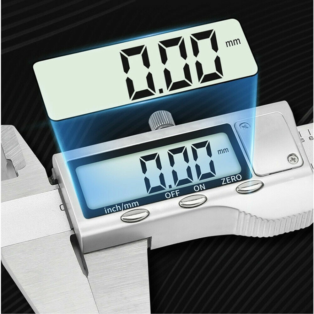 150mm Vernier Caliper Stainless Steel Digital Caliper 6 inch Measuring Tool．