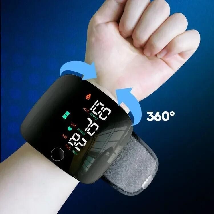Automatic Blood Pressure Monitor Electronic BP Machine with Pulse Rate