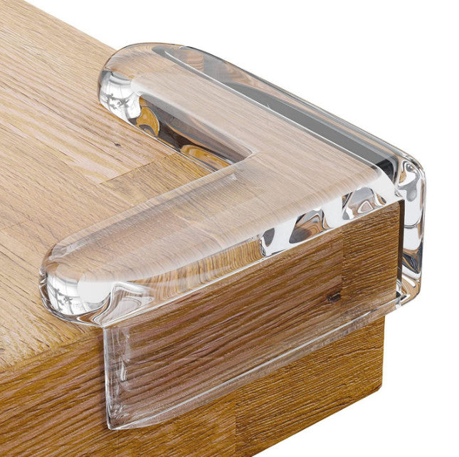 Transparent Anti-Collision Table Corner and Edge Guards