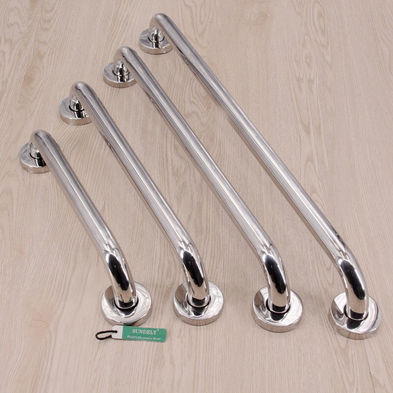Grab Bar / Safety Support Hand Rail White Bathroom Metal Bath Shower Step