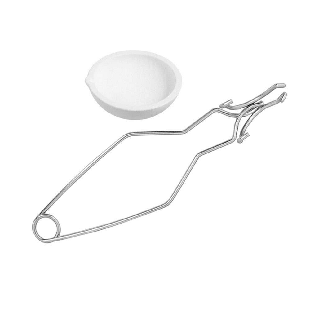 1 Set Metal Melting Kit Crucibles Bowl And Crucible Tongs Crucibles Metal
