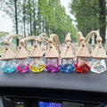 10pc Hanging Empty Car Mini Perfume Bottle Diffuser Air Freshner Gadget Ornament