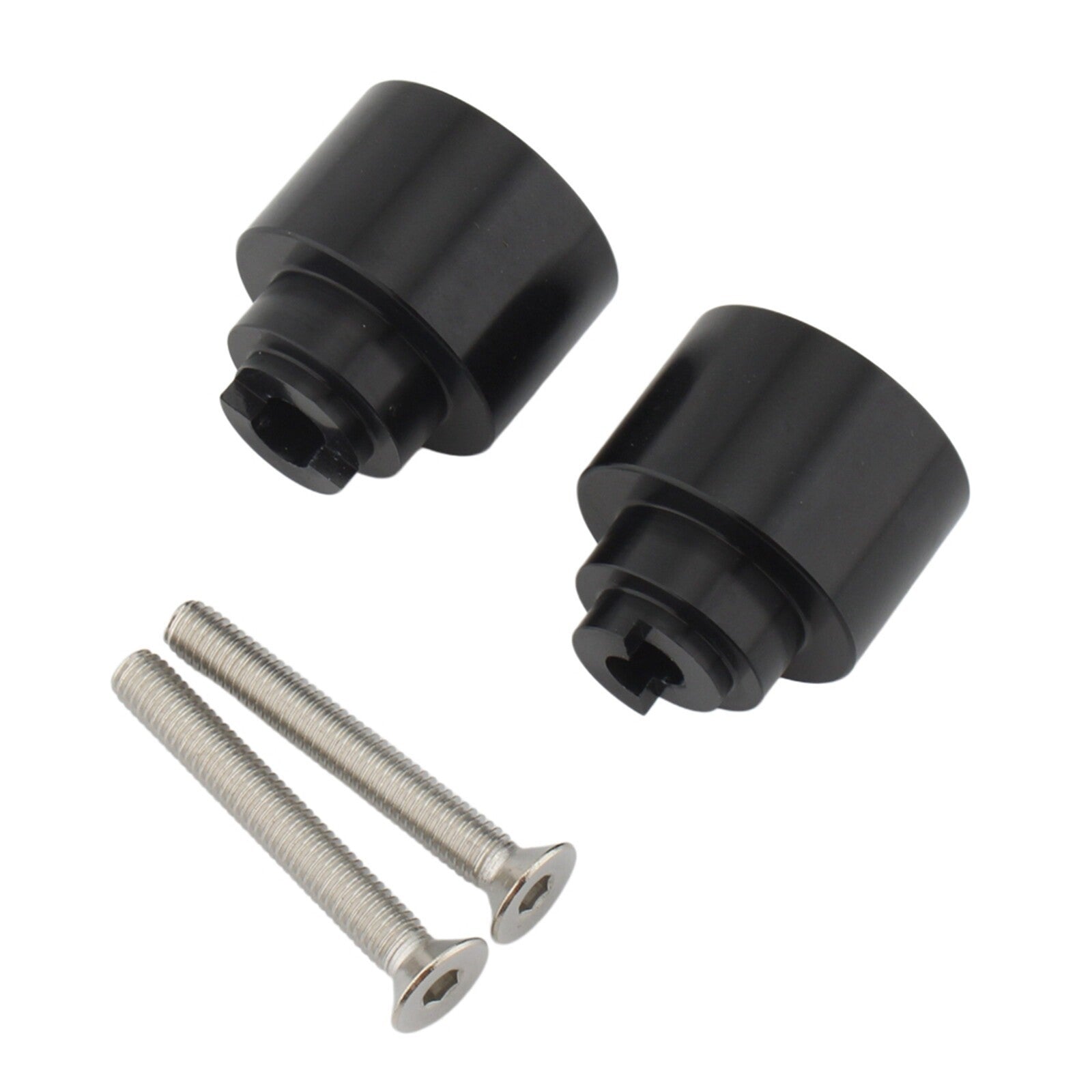 Black Bar Ends To Fit Honda Cbr600 900 1000 Vtr Bar End Weights Pair Motorcycle