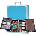 145pc Artists Aluminium Art Case Colouring Pencils Painting Set Childrens/Adults