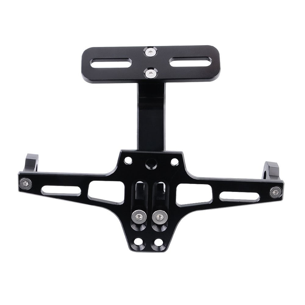 Universal Motorcycle Fender Led License Number Plate Bracket Holder Tidy Tail