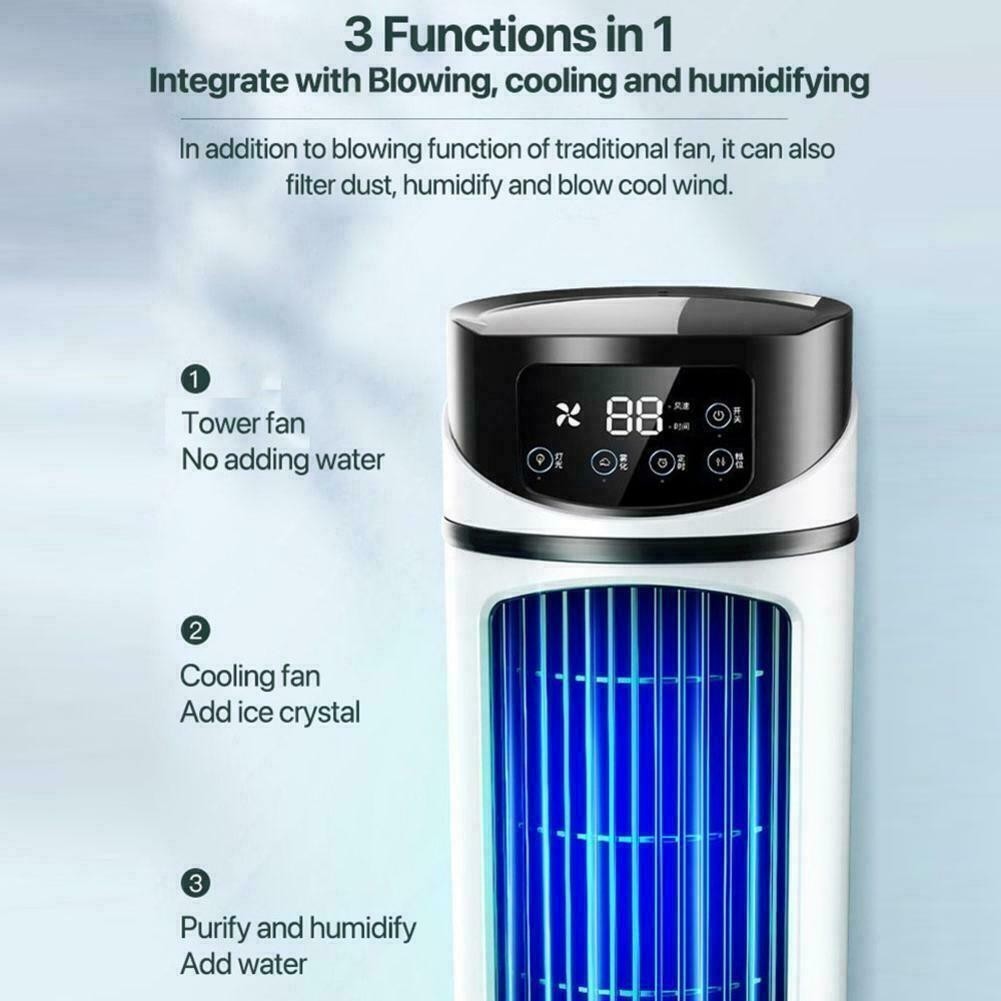 Updated Portable Air Fan Unit Purifier Desk Bedroom