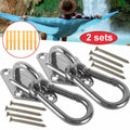 Heavy Duty Stainless Hammock Hanging Hook Swing Chair Bracket Hardware Tool Kit