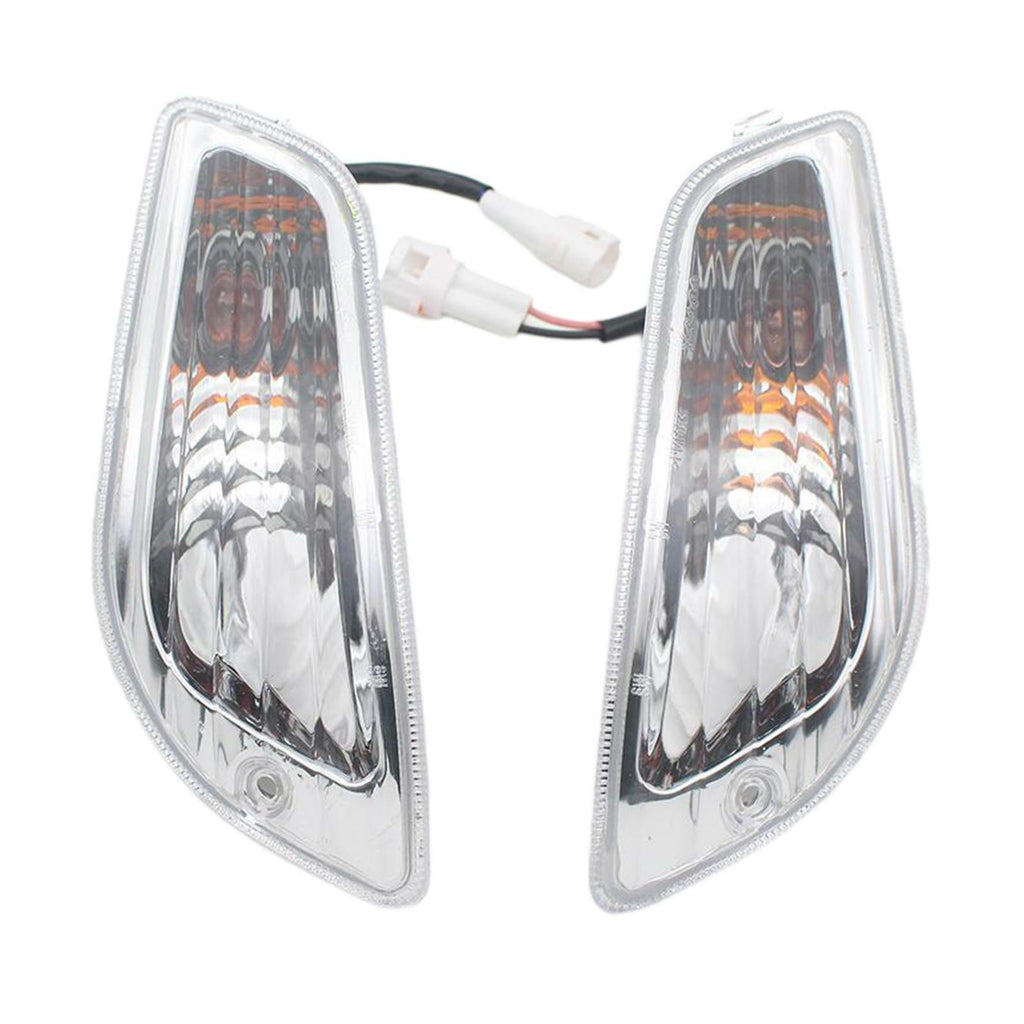 1 Pair Front Indicator Turn Signal Lamp Fit Vespa LX 50 LX 125 Scooter Parts