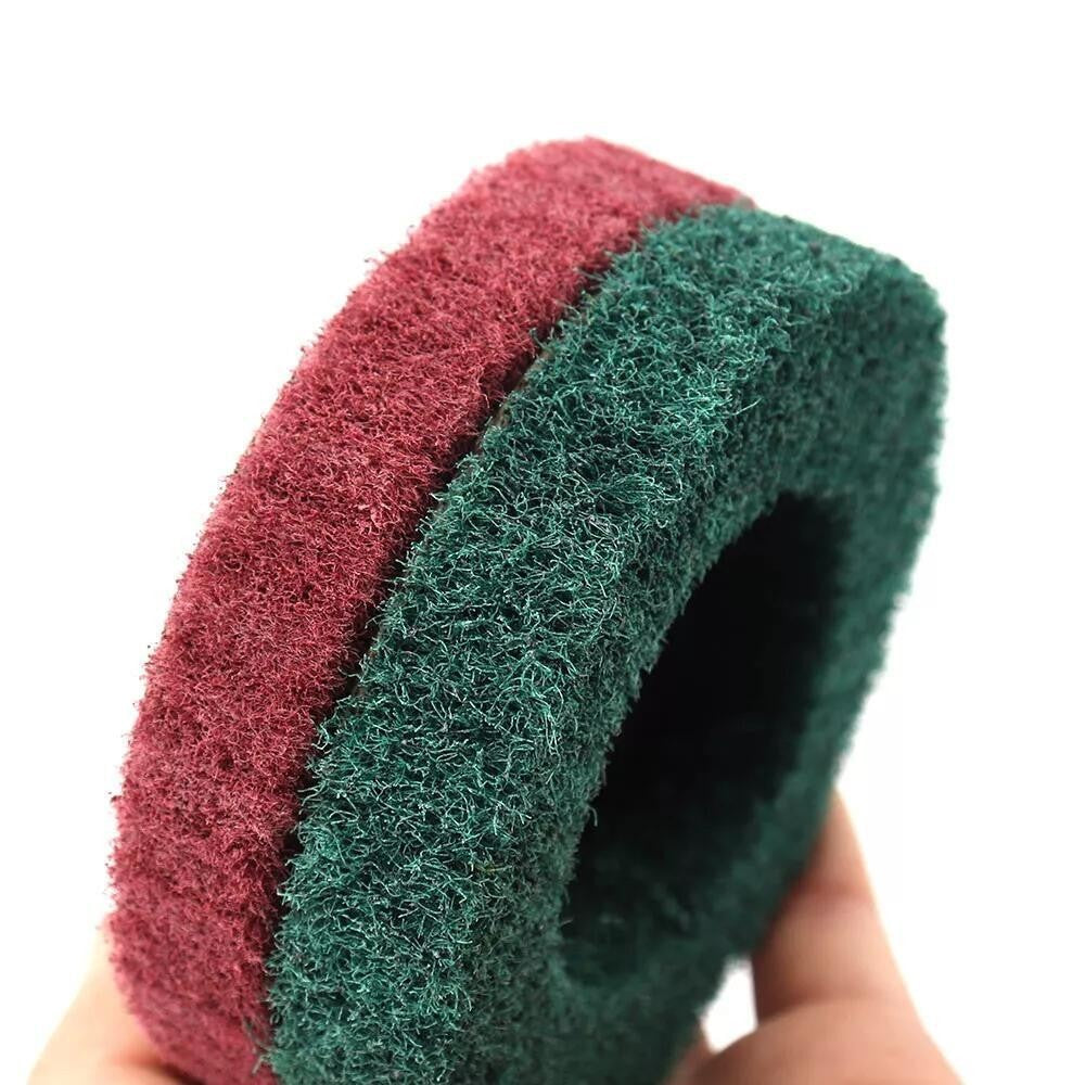 4" Nylon Fiber Wheel Flap Disc Abrasive Polishing Buffing Pad for Angle Grinder