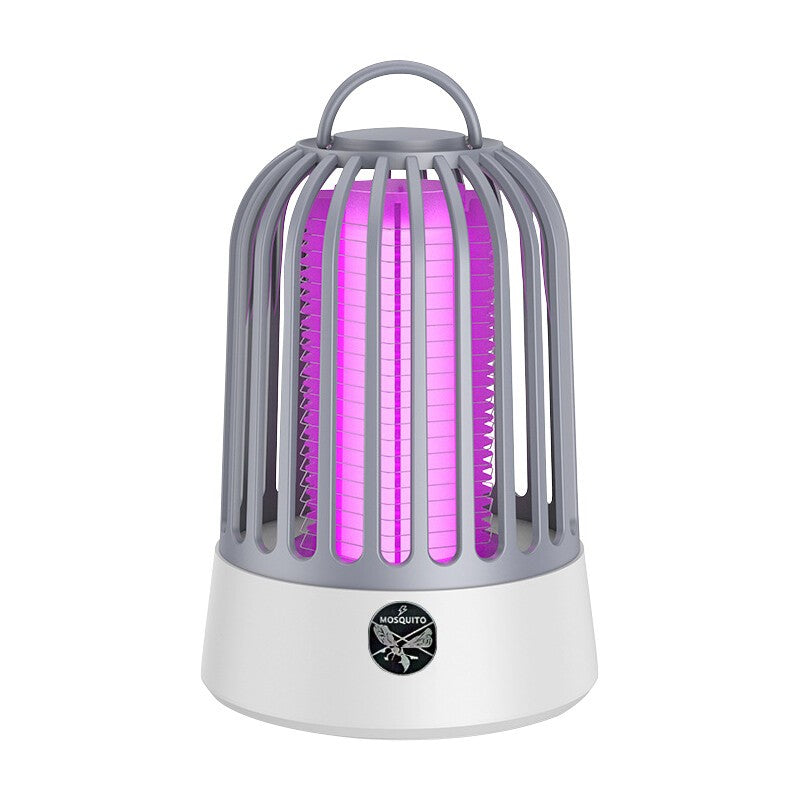 LED UV Mosquito Killer Lamp, Rechargeable Pest Trap Zapper for Indoor Home Use