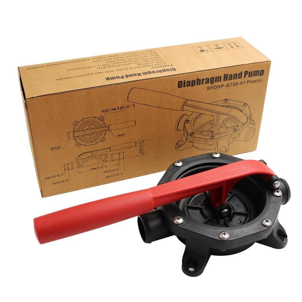 Seaflo Marine Hand Pump for Bilge Water Transfer Manual Boat Utility Pump