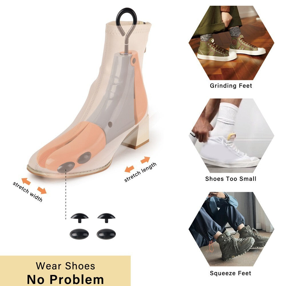 Adjustable High-Top Shoes Stretcher Portable Shoe Boot Tree Shaper for Women/Men